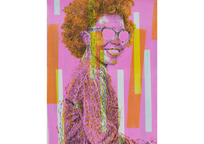 6082f07f-evans-mbugua-whos-that-girl_-ev-9-16-edition-of-1-2020-lithograph-monotype-variable-edition-745-x-57-cm.-courtesy-atelier-le-grand-village